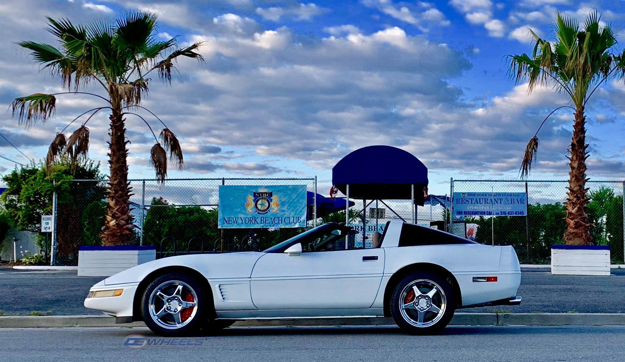 OE Wheels CV01-17095-5475-56C 17" Replica fits Chevrolet Corvette ZR1 Chrome