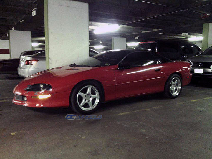 OE Wheels CV01-17095-5475-56P 17" Replica fits Chevrolet Corvette ZR1 Polished