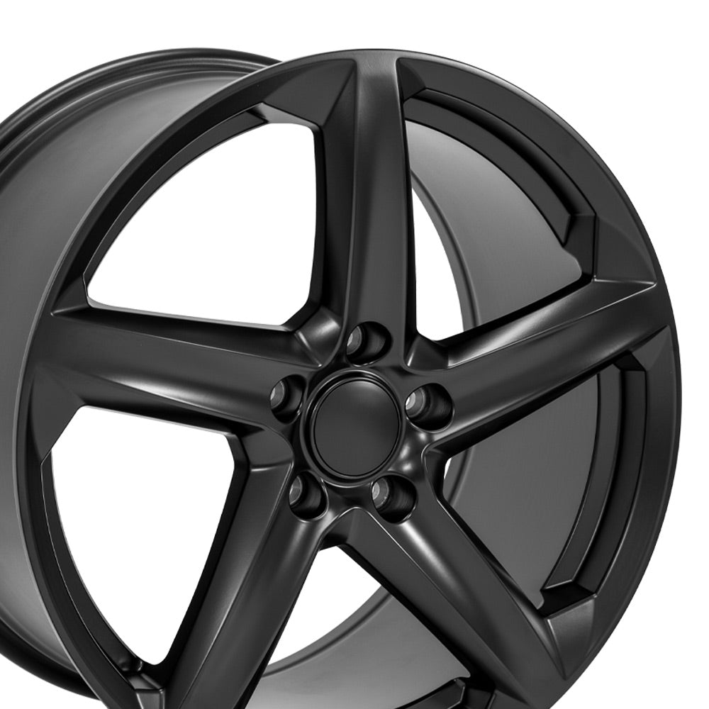 OE Wheels CV02C-19100-5475-73B 19" Replica fits Chevrolet C7 Corvette Gloss Blk