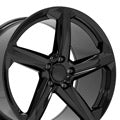 OE Wheels CV02D-20110-5120-64B 20" Replica fits Chevrolet C8 Corvette Gloss Blk