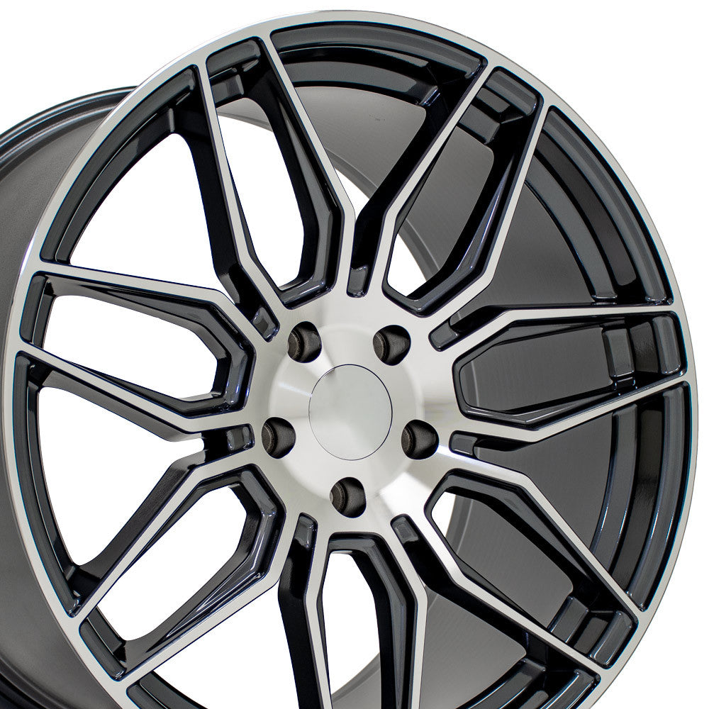 OE Wheels CV03D-20110-5120-64MG 20" Replica fits Chevrolet C8 Corvette Gunmetal