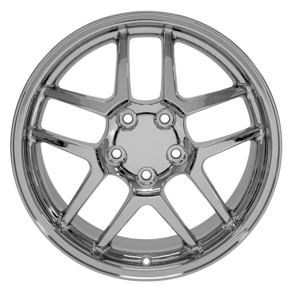 OE Wheels CV04-18105-5475-56C 18" Replica fits Chevrolet Corvette C5 Z06 Chrome