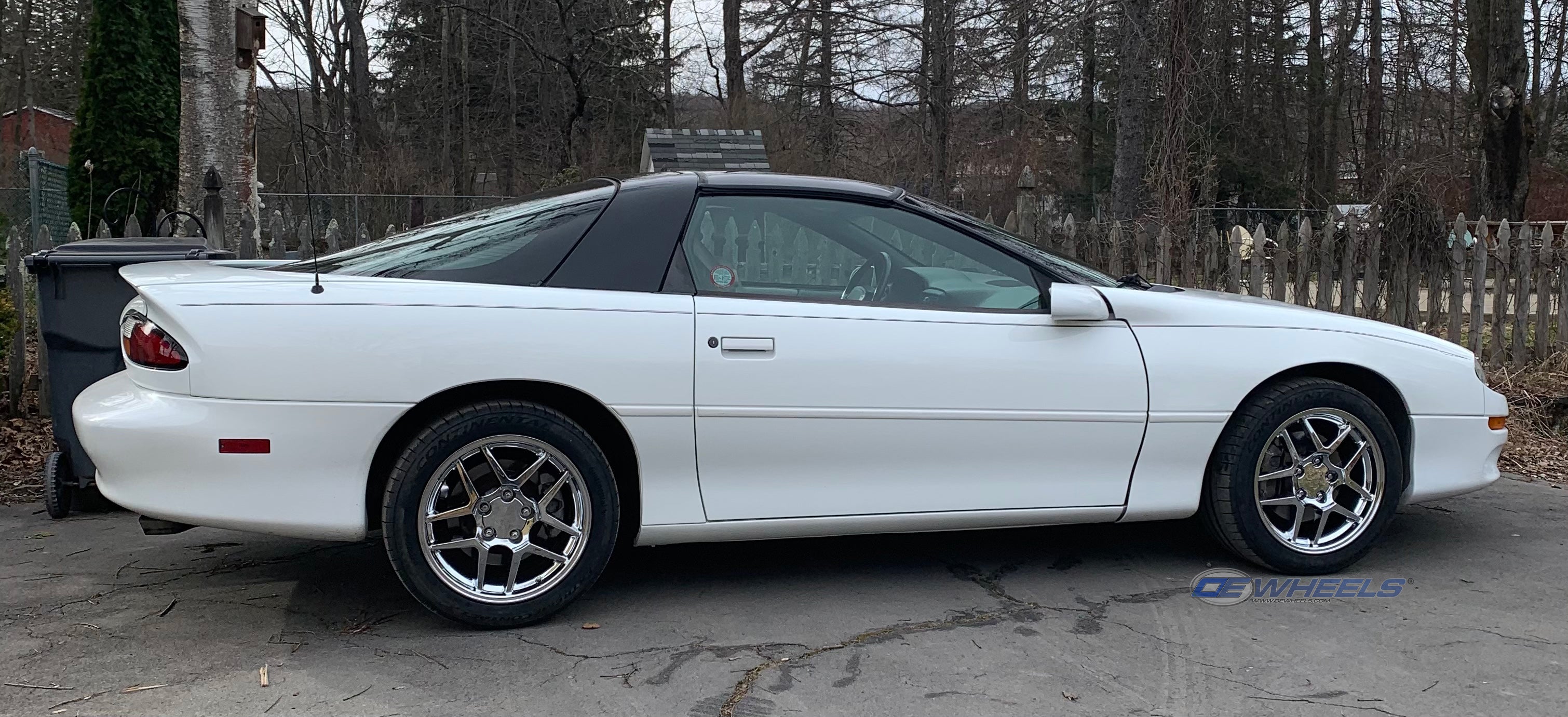 OE Wheels CV04-17095-5475-54C 17" Replica fits Chevrolet Corvette C5 Z06 Chrome