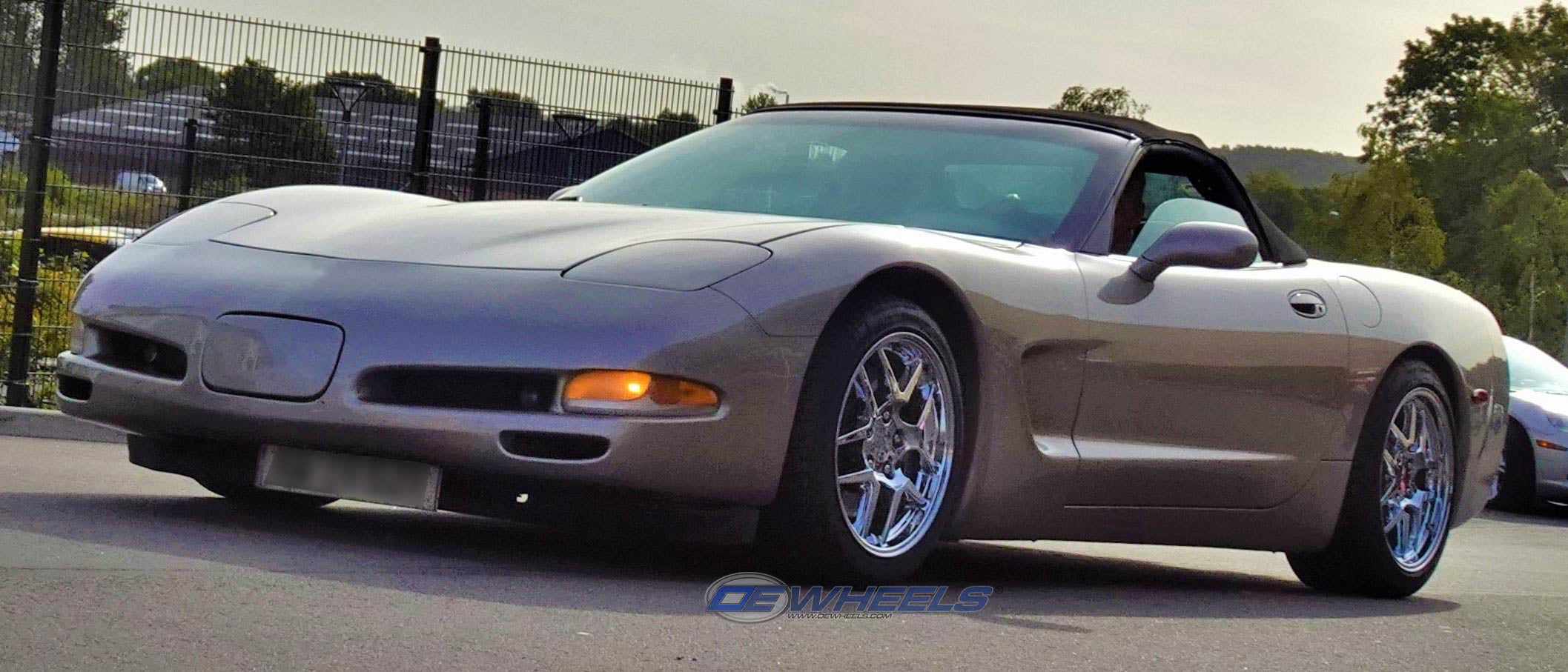 OE Wheels CV04-18105-5475-56C 18" Replica fits Chevrolet Corvette C5 Z06 Chrome