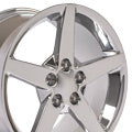 OE Wheels CV06B-19100-5475-68C 19" Replica fits Chevrolet Corvette C6 Chrome