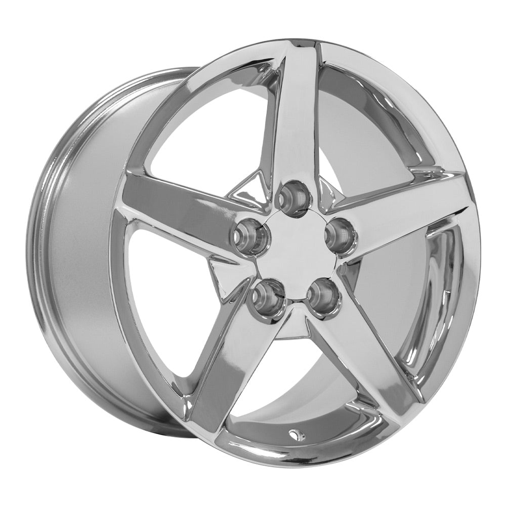 OE Wheels CV06A-18095-5475-58C 18" Replica fits Chevrolet Corvette C6 Chrome