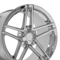 OE Wheels CV07A-18095-5475-56C 18" Replica fits Chevrolet Corvette C6 Z06 Chrome