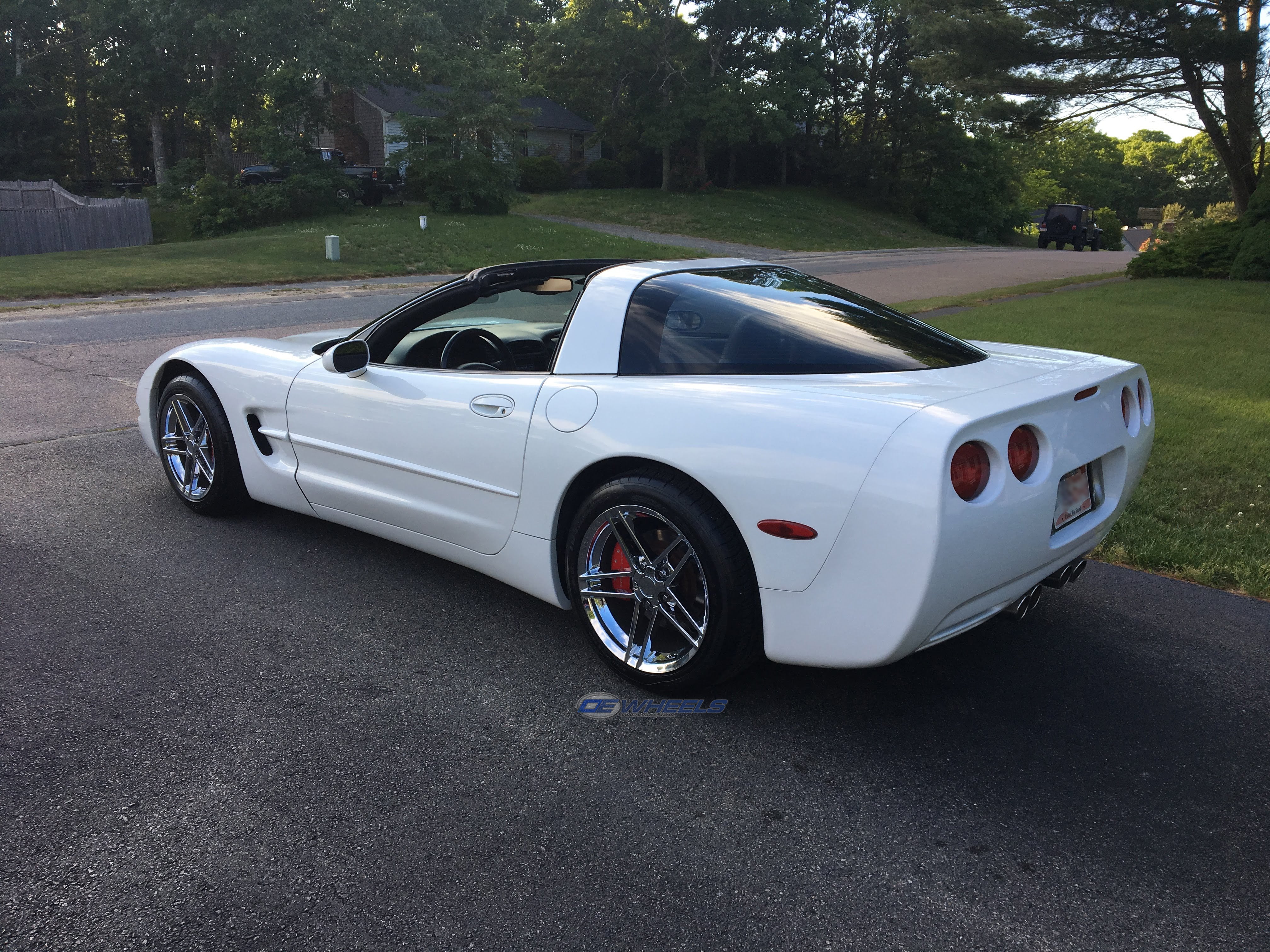 OE Wheels CV07A-18105-5475-56C 18" Replica fits Chevrolet Corvette C6 Z06 Chrome