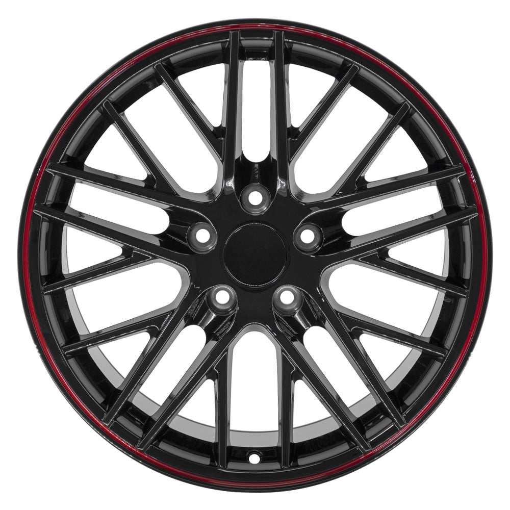 OE Wheels CV08A-18105-5475-56BR 18" Replica fits Chevy Corvette C6 ZR1 Redline