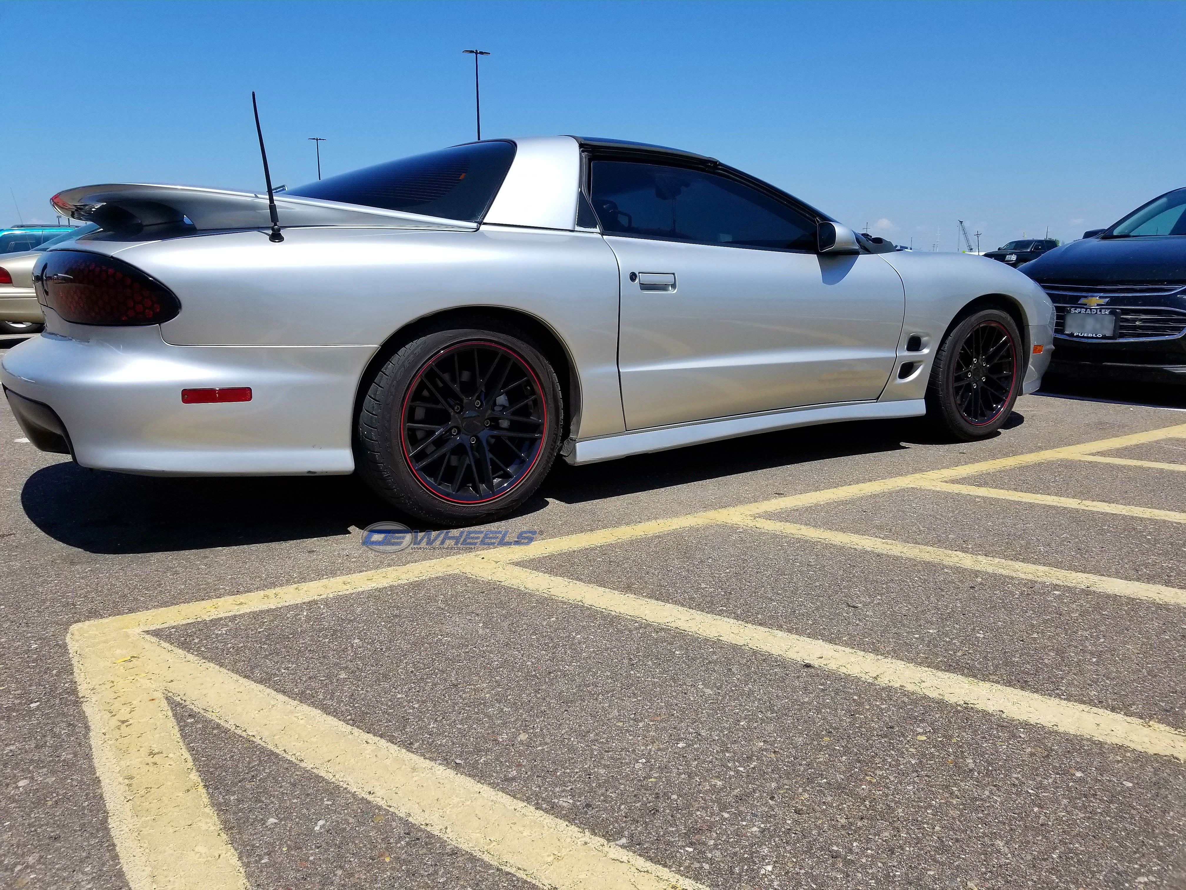 OE Wheels CV08A-18105-5475-56BR 18" Replica fits Chevy Corvette C6 ZR1 Redline