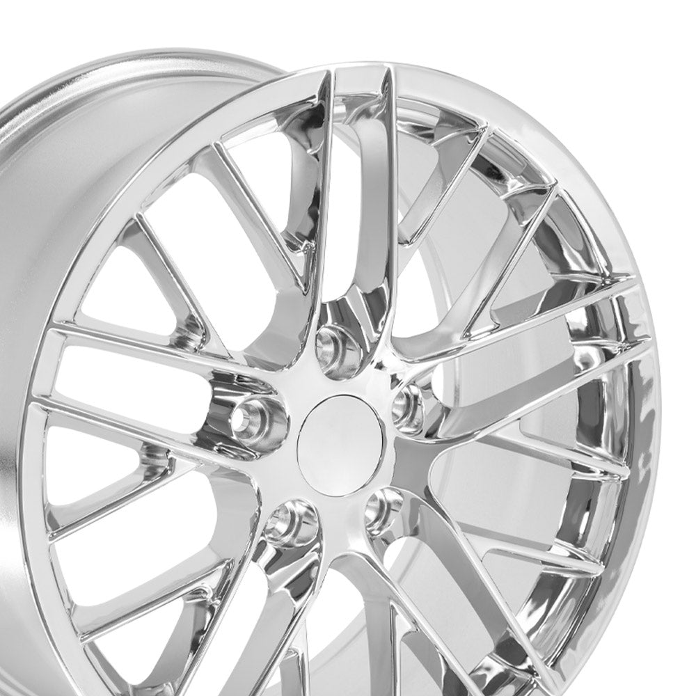 OE Wheels CV08B-18085-5475-56C 18" Replica fits Chevrolet Corvette C6 ZR1 Chrome