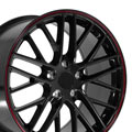 OE Wheels CV08B-19100-5475-79BR 19" Replica fits Chevy Corvette C6 ZR1 Redline