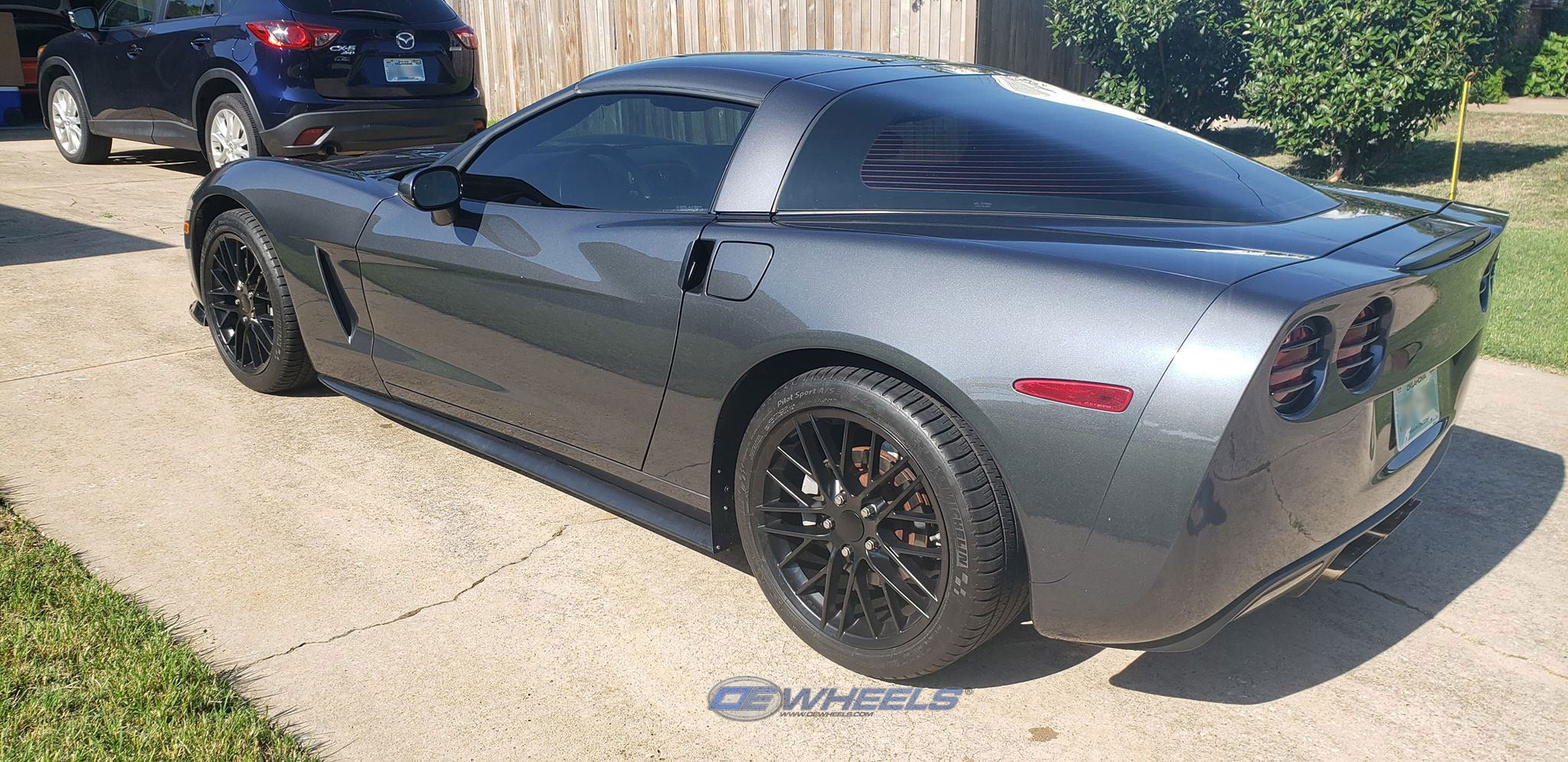 OE Wheels CV08A-18105-5475-56B1 18" Replica fits Chevrolet Corvette C6 ZR1 Satin