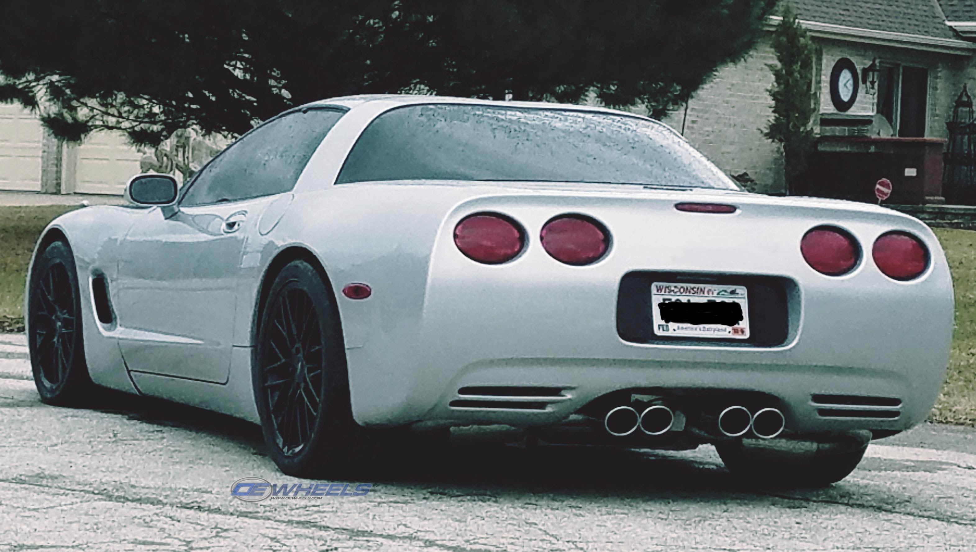 OE Wheels CV08A-18105-5475-56B1 18" Replica fits Chevrolet Corvette C6 ZR1 Satin