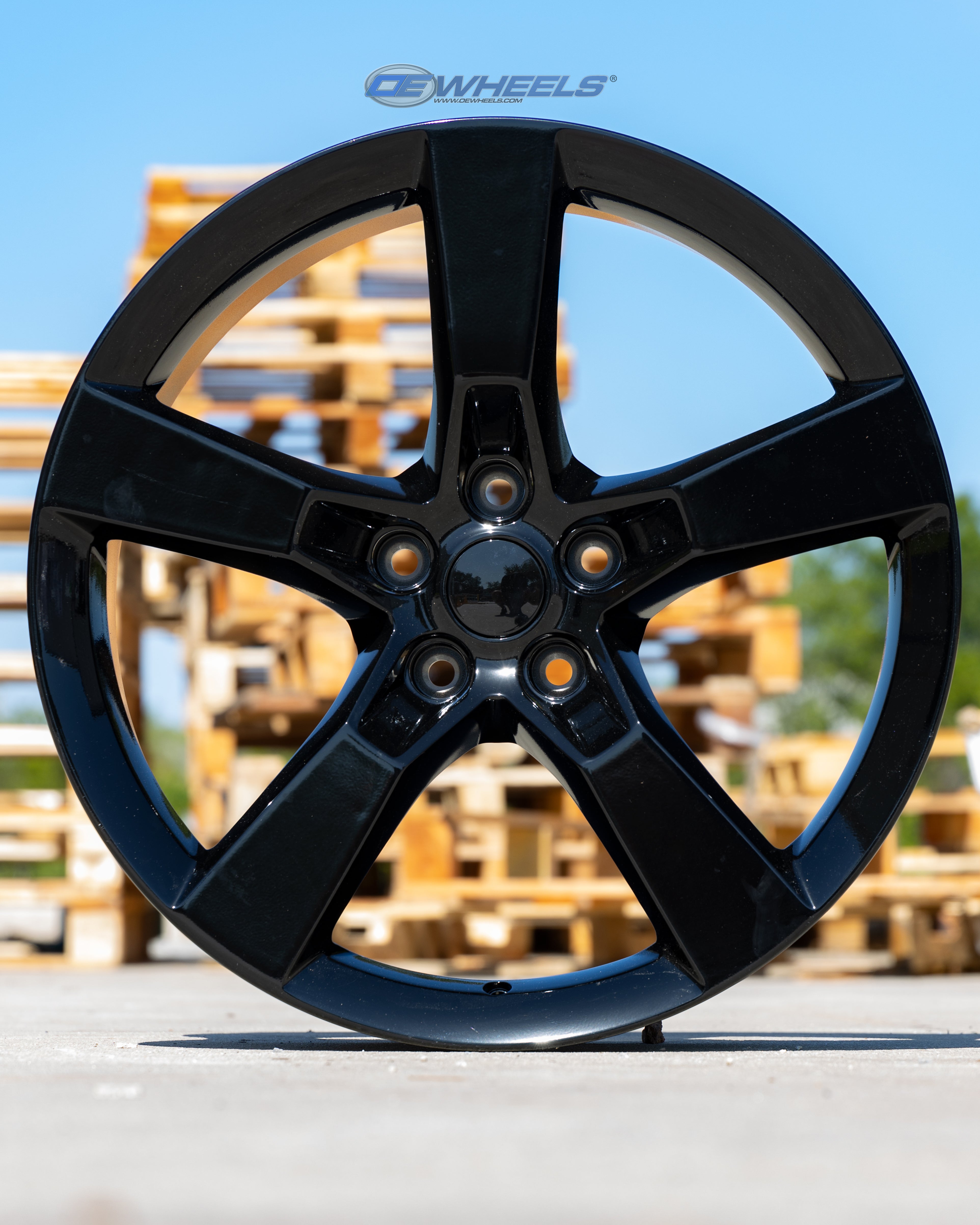 OE Wheels CV11-20090-5120-35B 20" Replica fits Chevrolet Camaro SS 20x9 Black