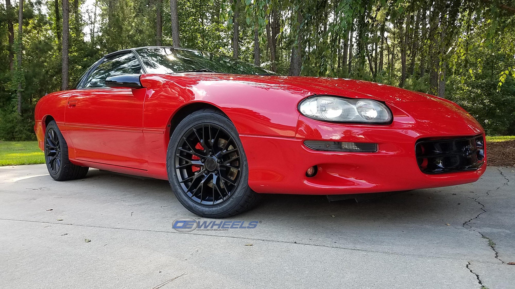 OE Wheels CV22-17095-5475-54B1 17" Replica fits Chevrolet Corvette C7 Z06 Black