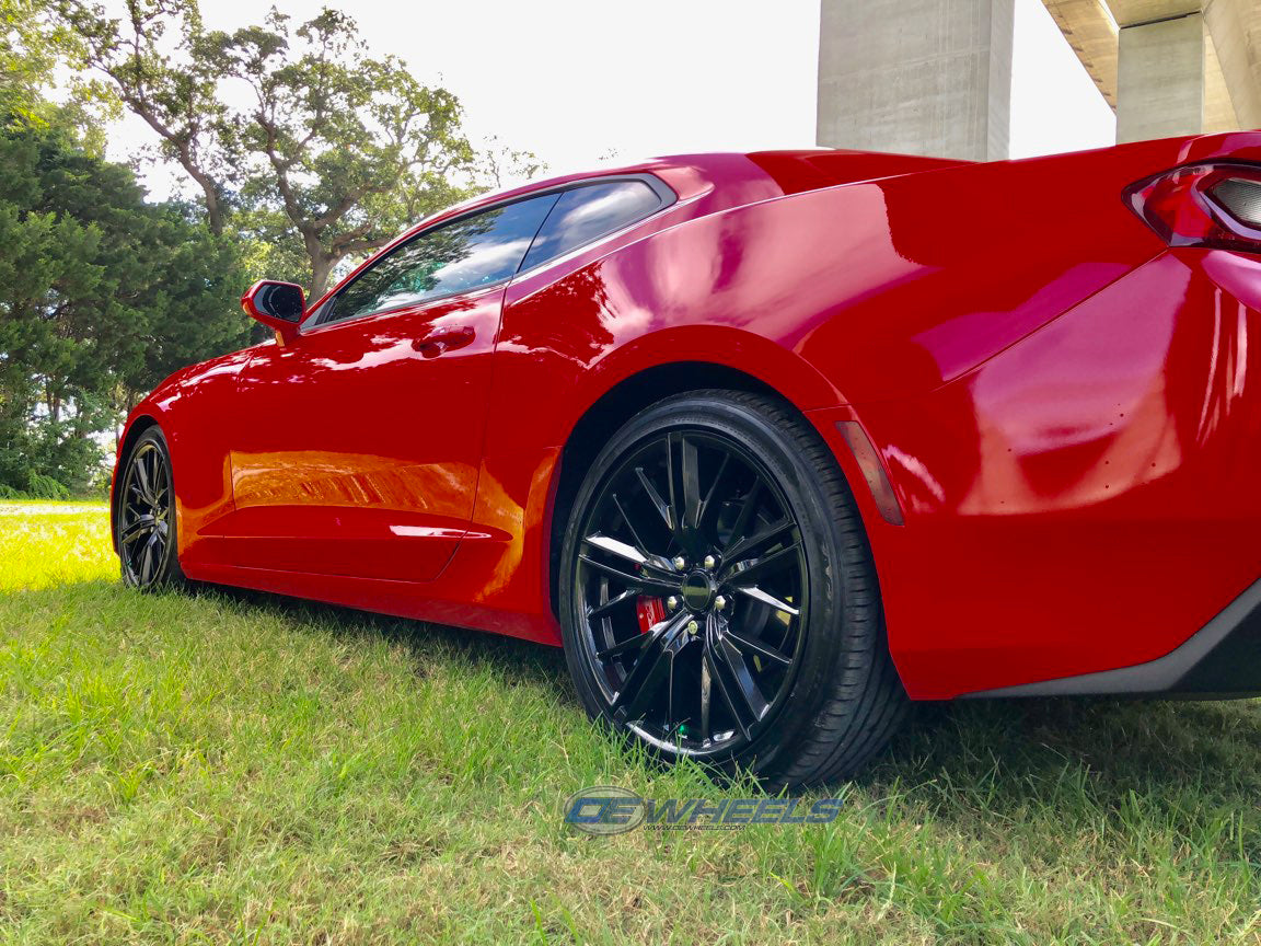 OE Wheels CV25-20095-5120-40B 20" Replica fits Chevrolet Camaro ZL1 20x9.5 Black