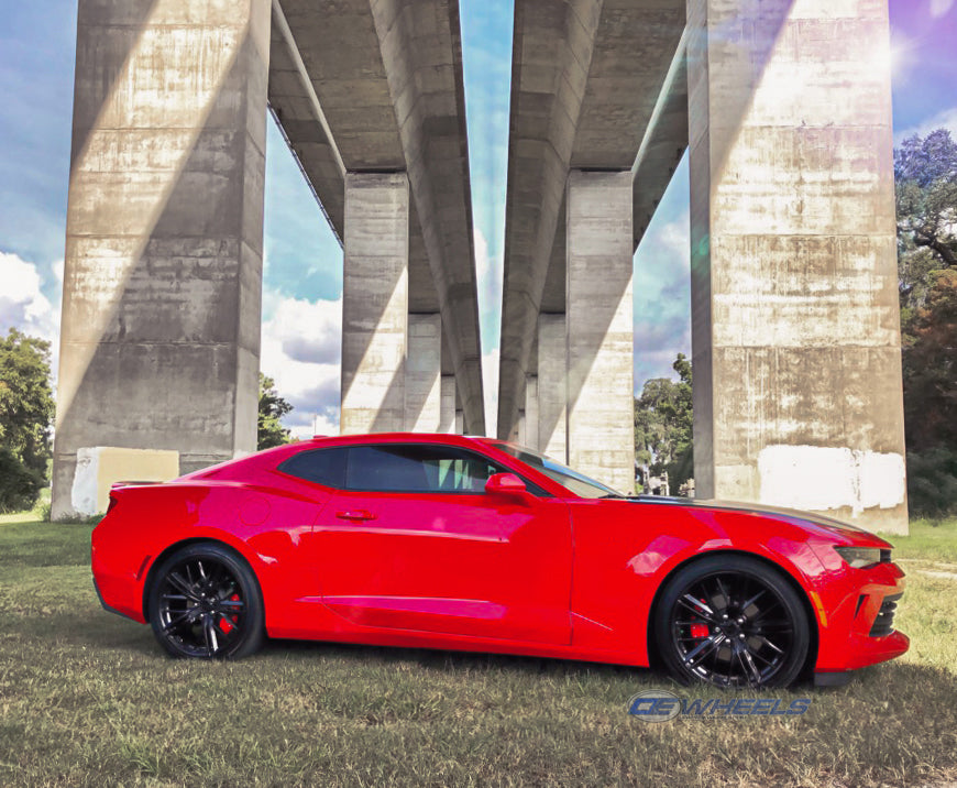 OE Wheels CV25-20085-5120-35B 20" Replica fits Chevrolet Camaro ZL1 20x8.5 Black