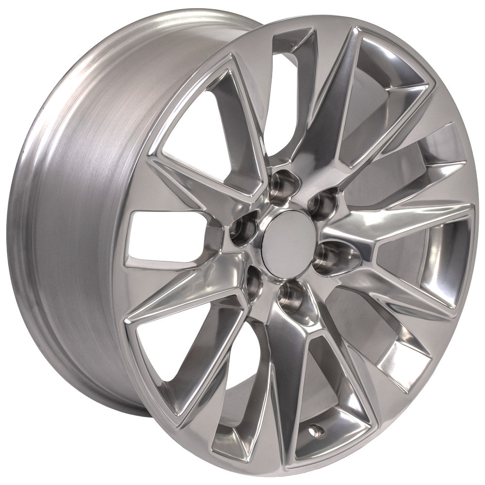 OE Wheels CV26-20090-6550-28P 20" Replica fits Chevrolet Silverado LTZ Polished