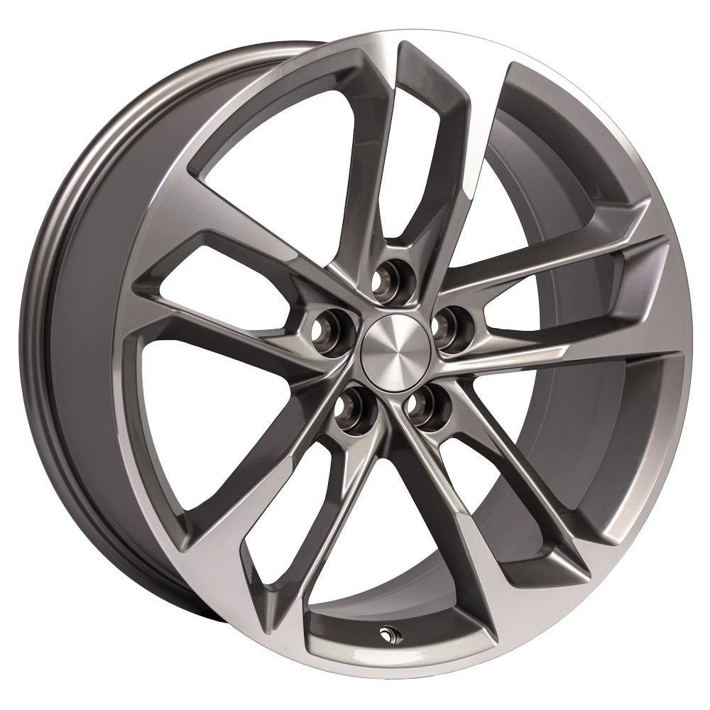 OE Wheels CV29-20095-5120-39MG 20" Replica fits Chevrolet Camaro Gunmetal Mach'd