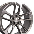 OE Wheels CV29-20085-5120-25MG 20" Replica fits Chevrolet Camaro Gunmetal Mach'd