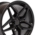 OE Wheels CV31-18105-5475-56B 18" Replica fits Chevrolet Corvette C7 ZR1 Black