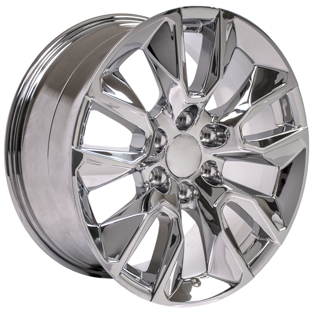 OE Wheels CV32-20090-6550-28C 20" Replica fits Chevrolet Silverado 20x9 Chrome