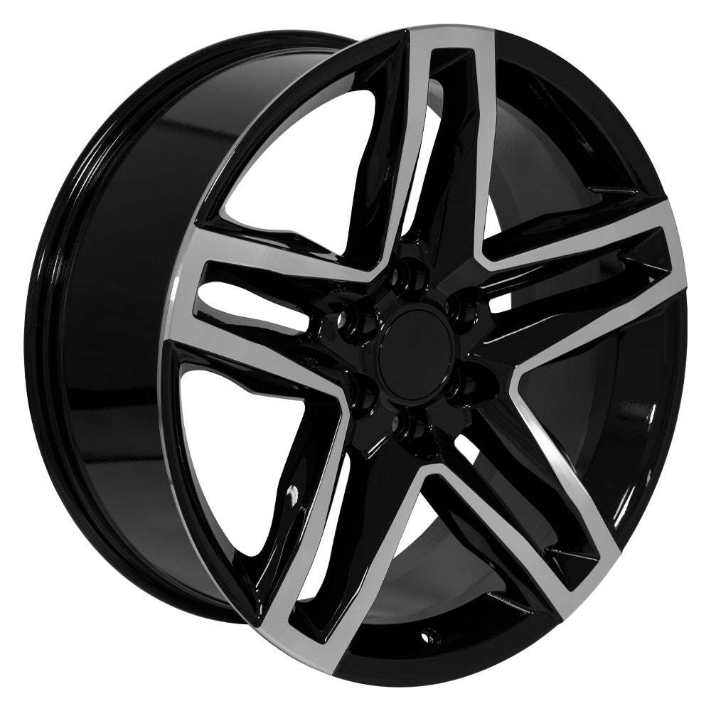 OE Wheels CV34B-22090-6550-26MB 22" Replica fits Chevrolet Silverado Gloss Black