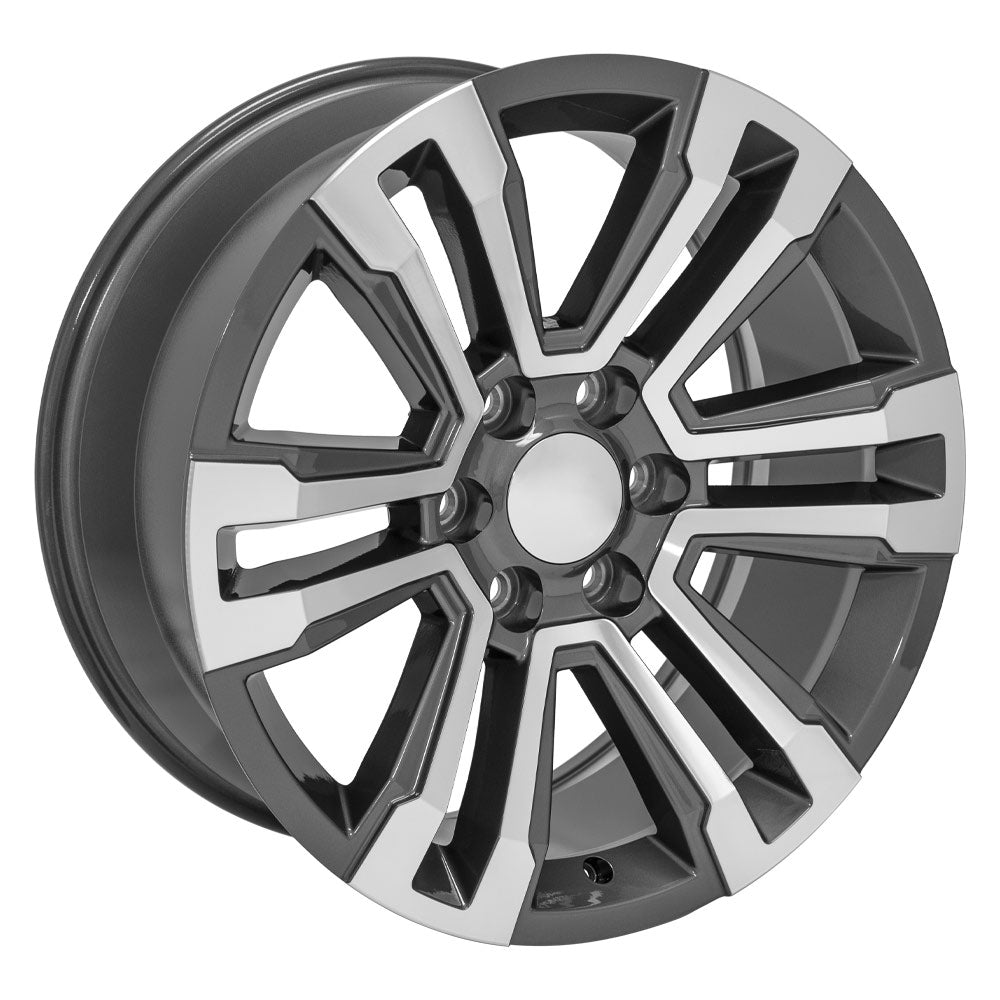 OE Wheels CV44-20090-6550-24MG 20" Replica fits GMC Yukon Denali Gunmetal