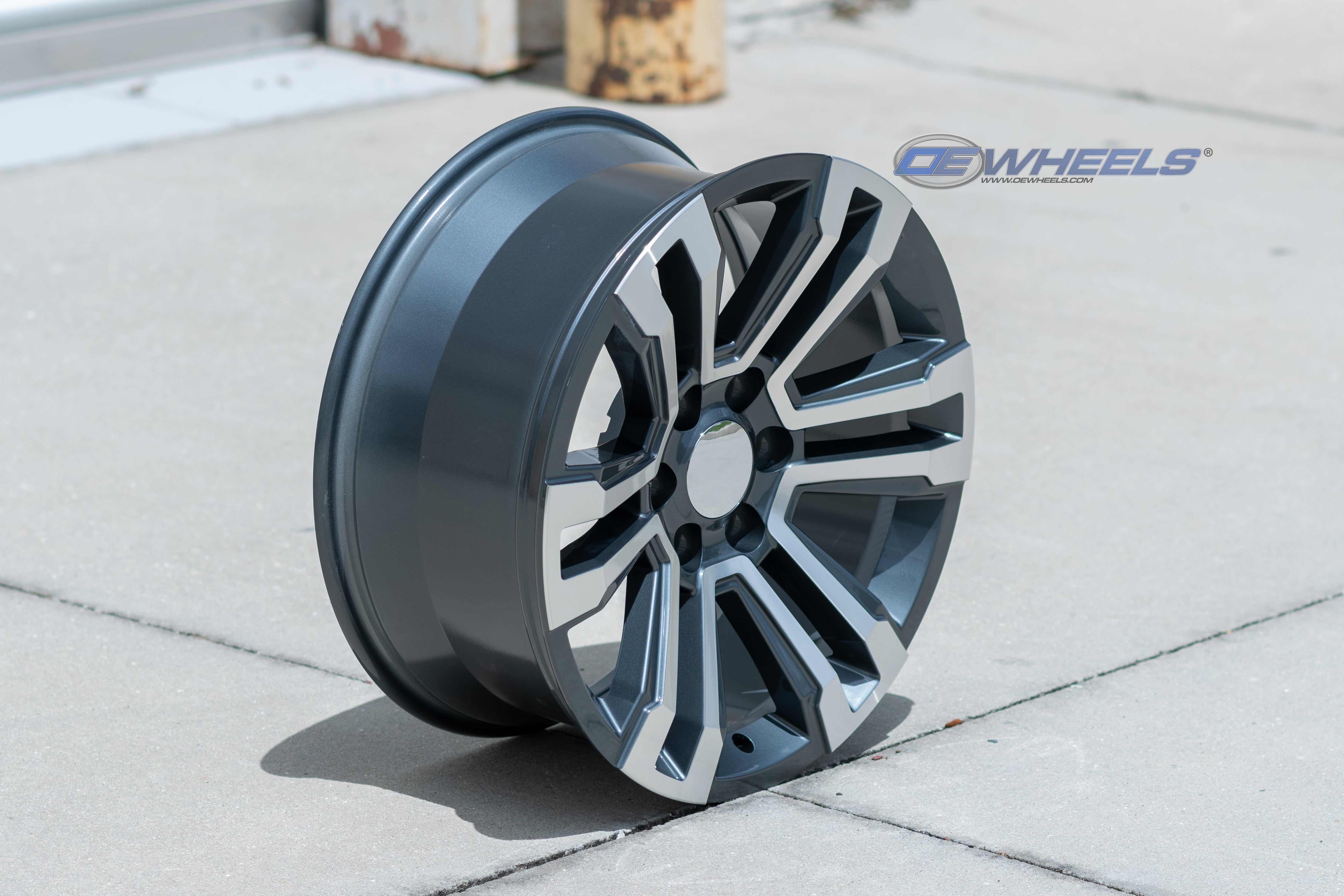 OE Wheels CV44-20090-6550-24MG 20" Replica fits GMC Yukon Denali Gunmetal