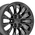 OE Wheels CV54-17080-6120-33B1 17" Replica fits Chevrolet Colorado ZR2 Black