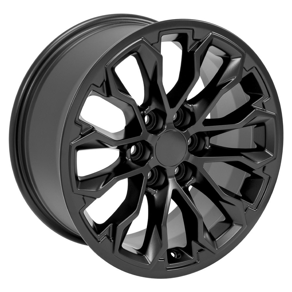 OE Wheels CV54-17080-6120-33B1 17" Replica fits Chevrolet Colorado ZR2 Black