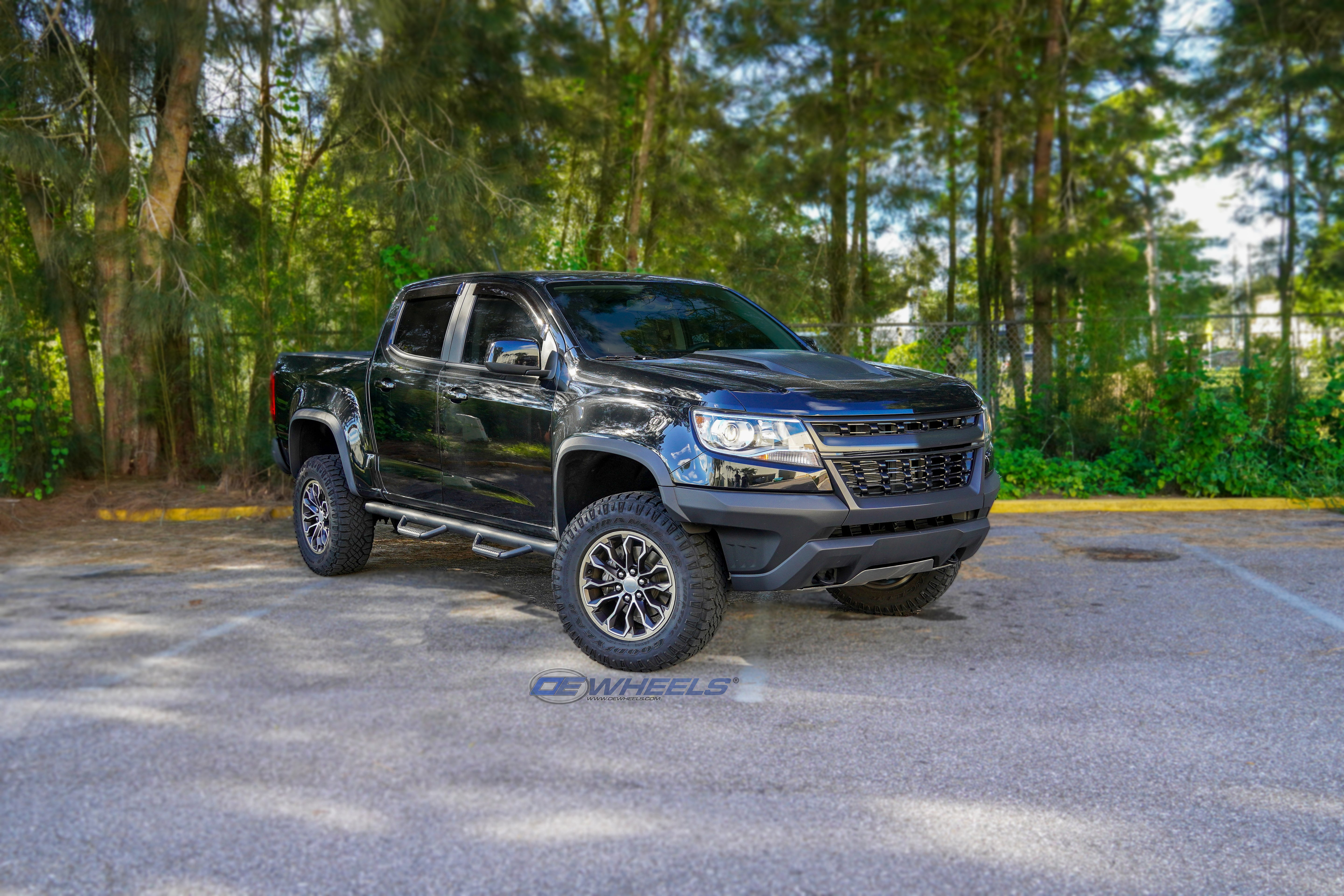 OE Wheels CV54-17080-6120-33MG1 17" Replica fits Chevy Colorado ZR2 Gunmetal