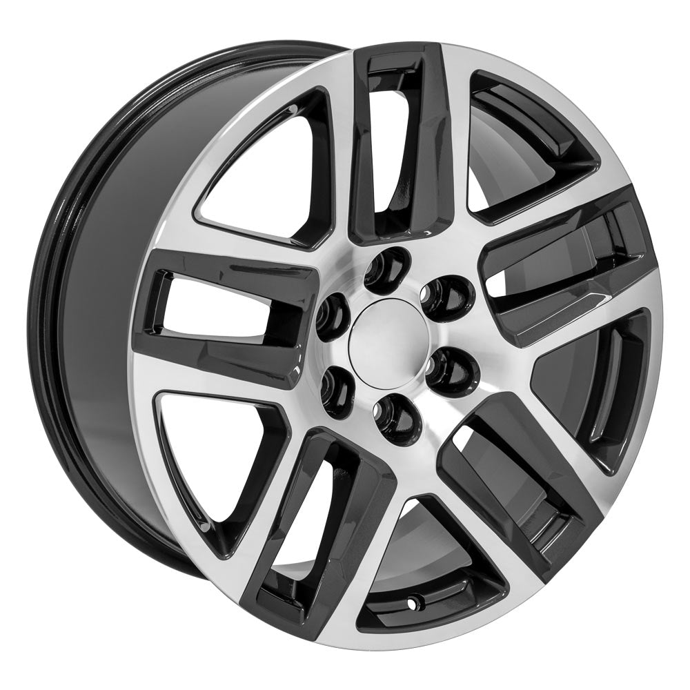 OE Wheels CV63-20090-6550-28MG 20" Replica fits Chevy Silverado 1500 Gunmetal