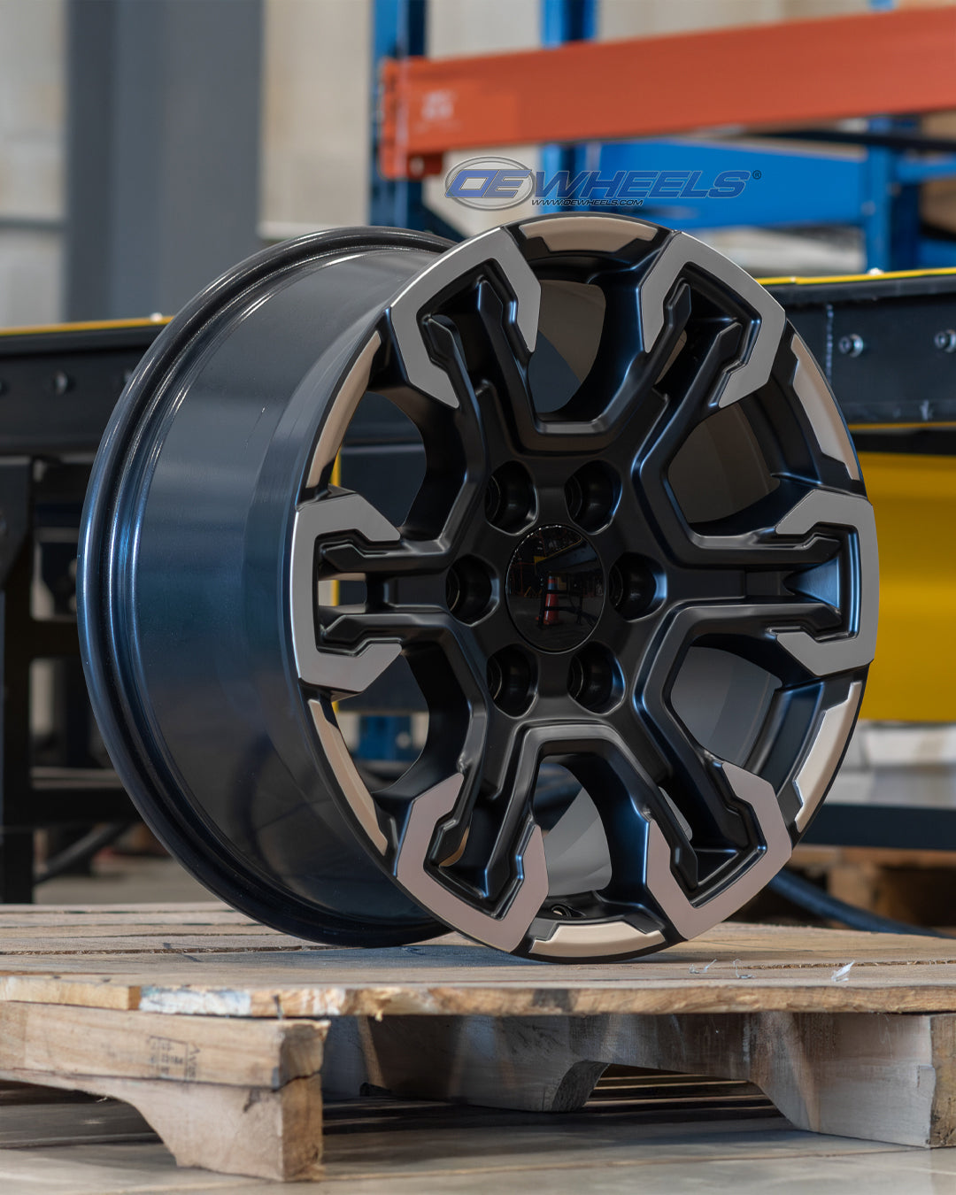 OE Wheels CV65-20090-6550-26MB12 20" Replica fits Chevrolet Silverado Black