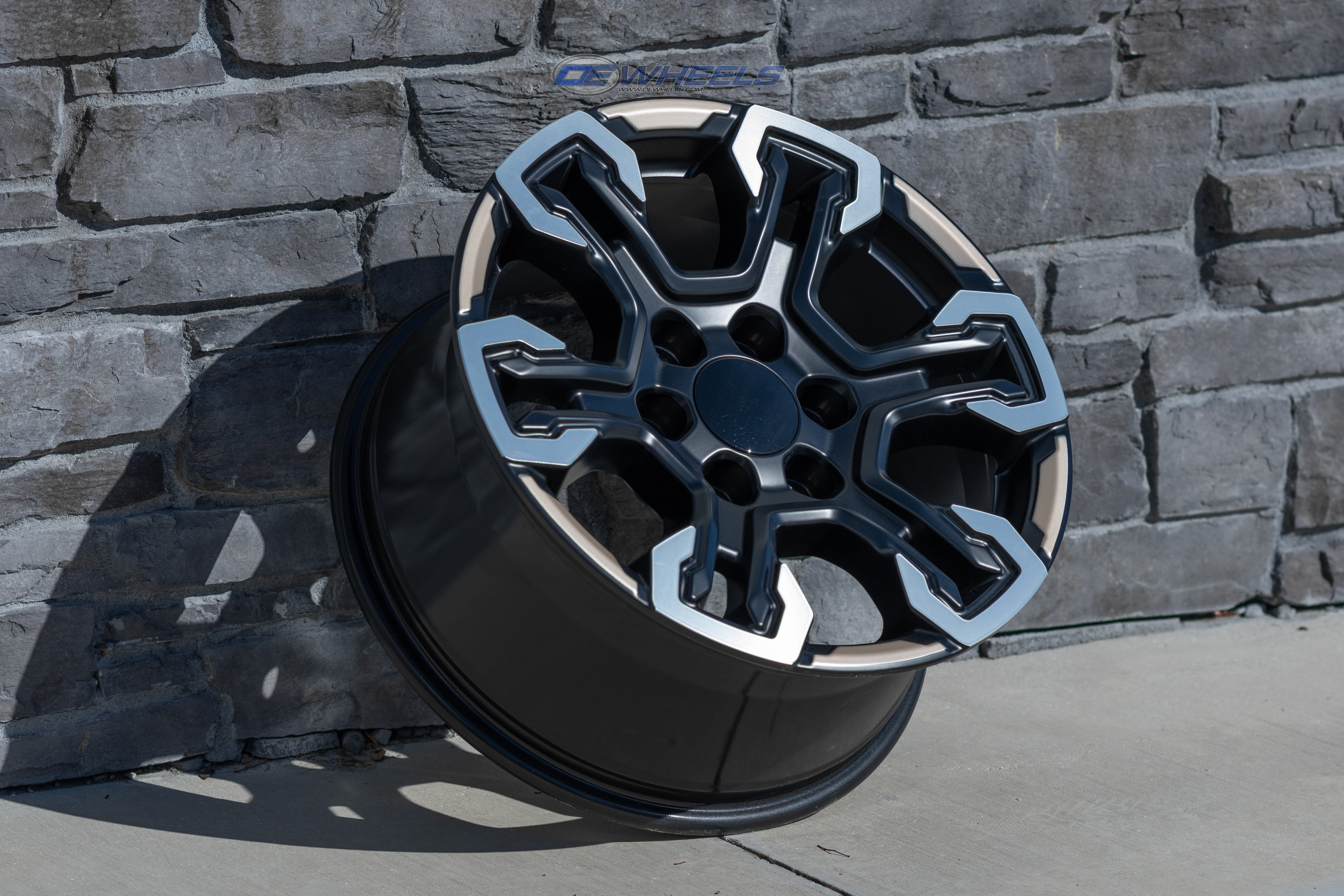 OE Wheels CV65-20090-6550-26MB12 20" Replica fits Chevrolet Silverado Black
