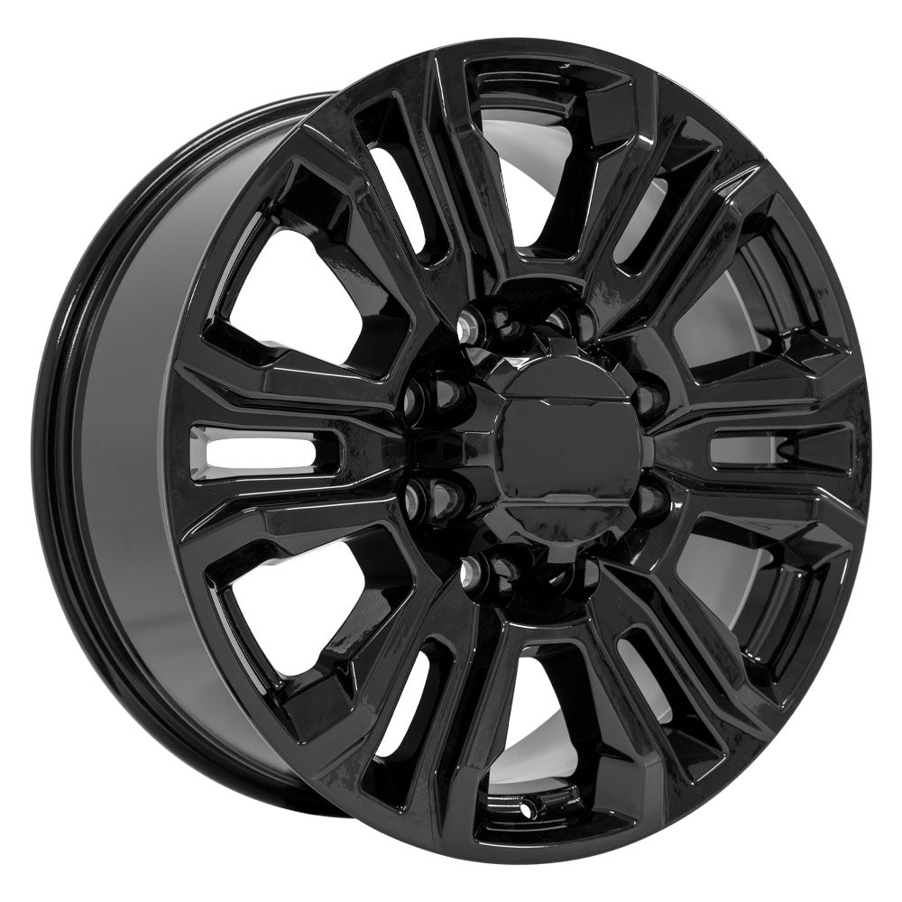 OE Wheels CV70B-20085-8180-47B 20" Replica fits GMC Sierra 2500 3500 Black