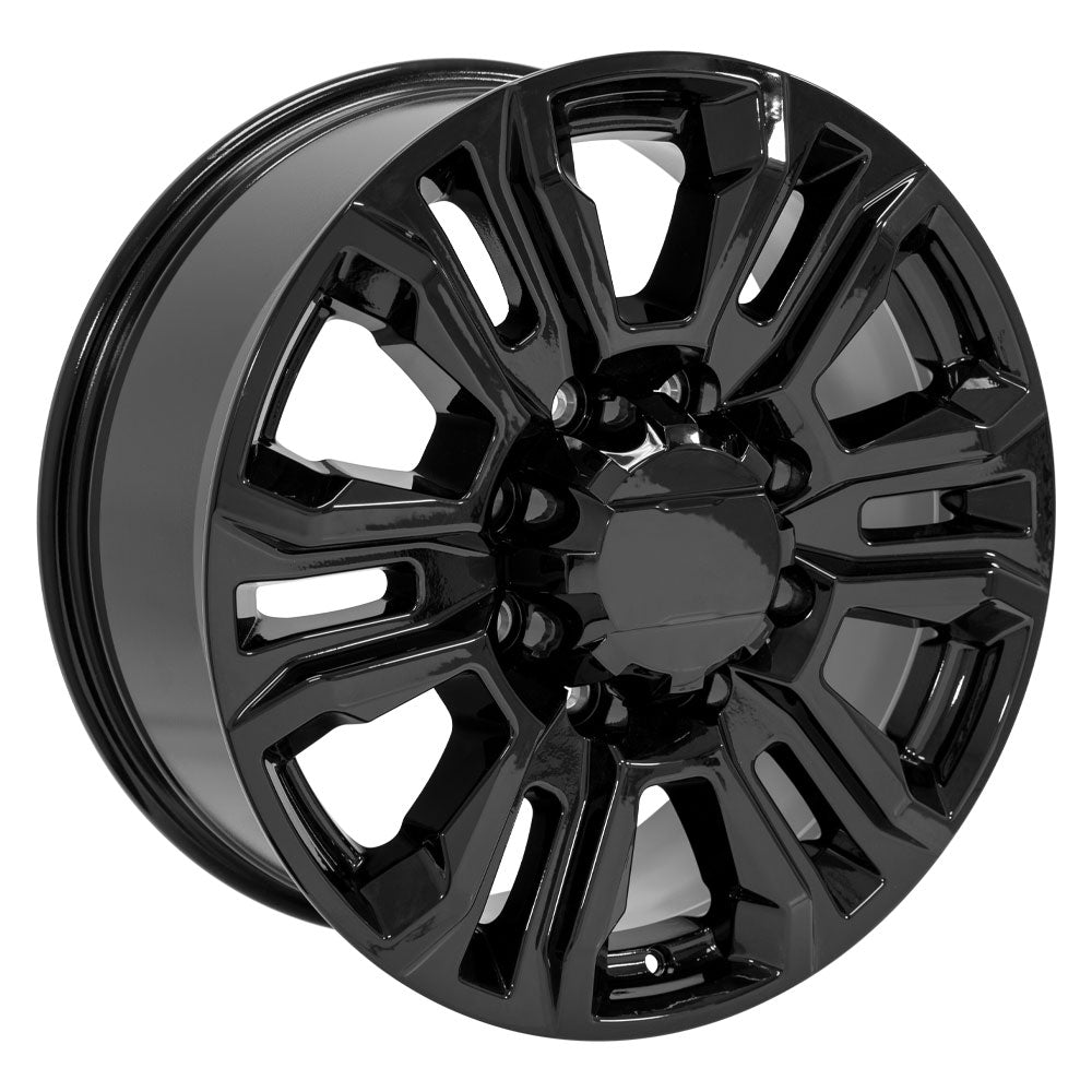 OE Wheels CV70B-20085-8180-47B 20" Replica fits GMC Sierra 2500 3500 Black