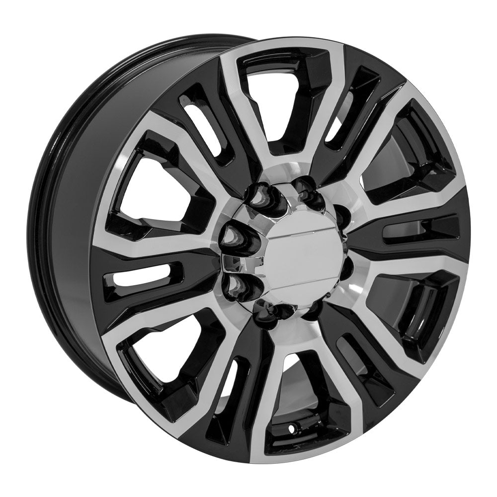 OE Wheels CV70B-20085-8180-47MB 20" Replica fits GMC Sierra 2500 3500 Black