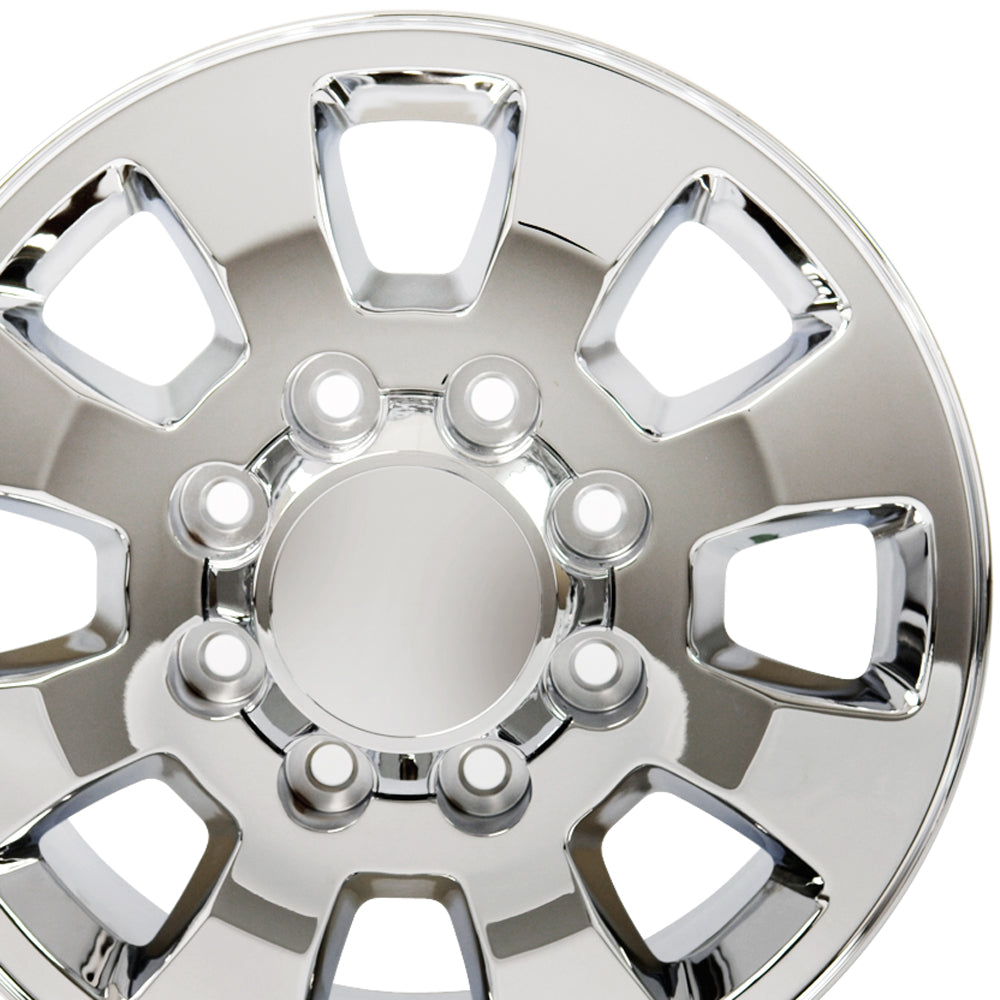 OE Wheels CV75B-18080-8180-44C 18" Replica CV75B fits GMC Sierra 18x8 Chrome