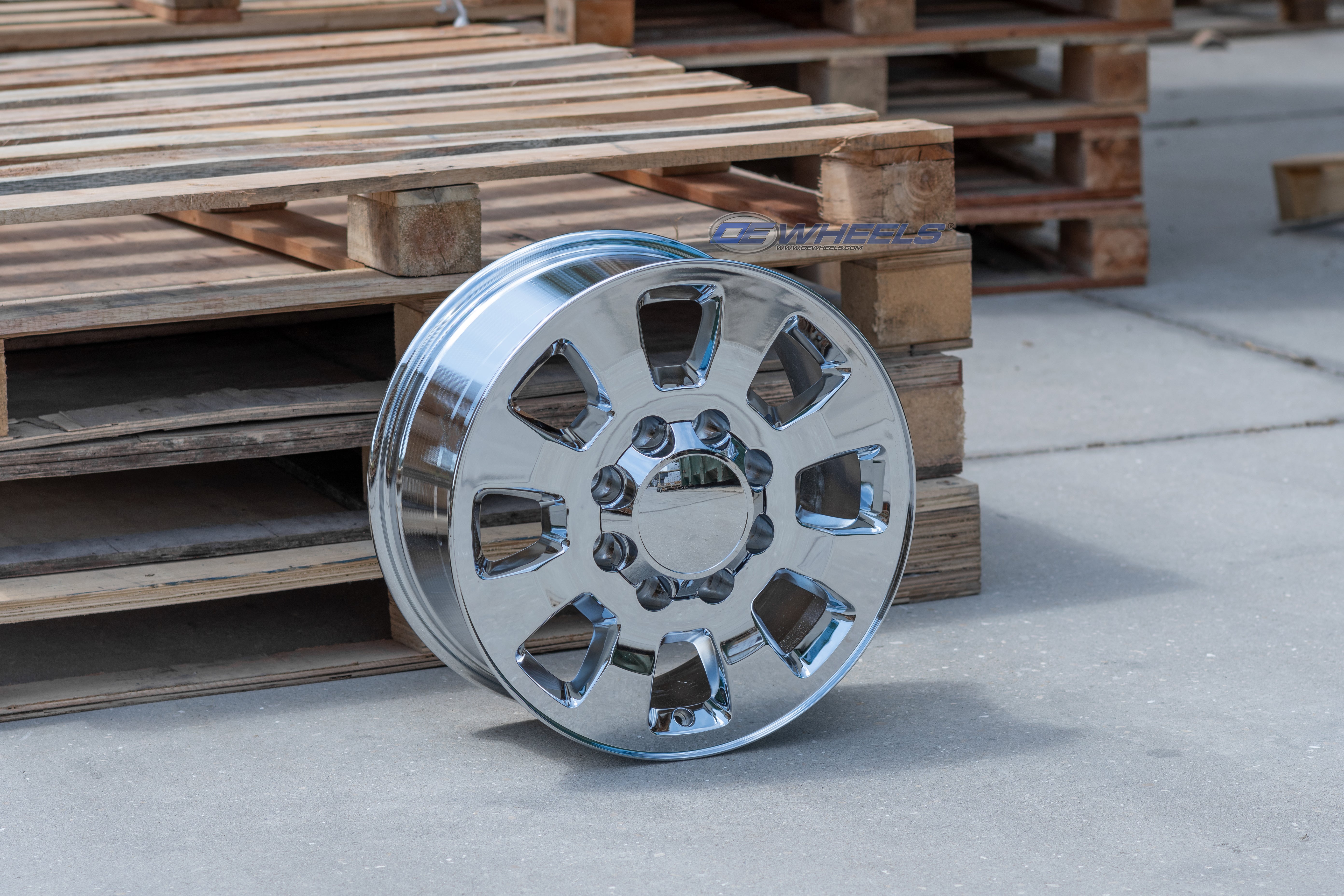 OE Wheels CV75A-18080-8650-12C 18" Replica CV75A fits GMC Sierra 18x8 Chrome