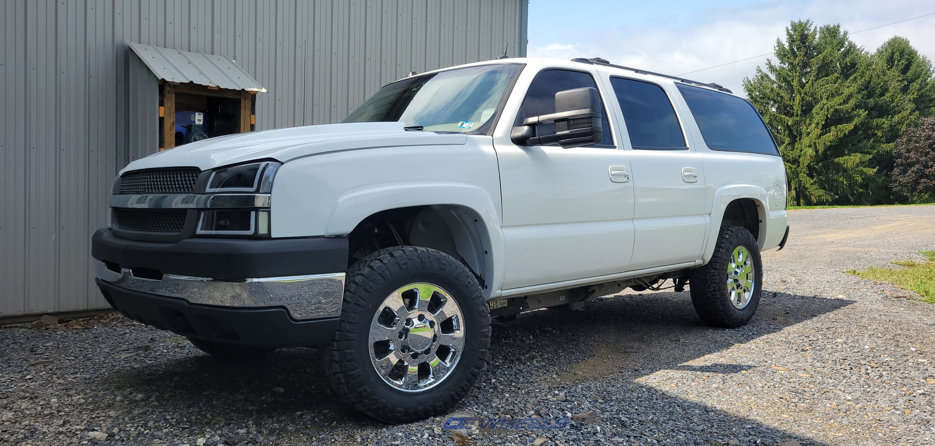 OE Wheels CV75B-18080-8180-44C 18" Replica CV75B fits GMC Sierra 18x8 Chrome