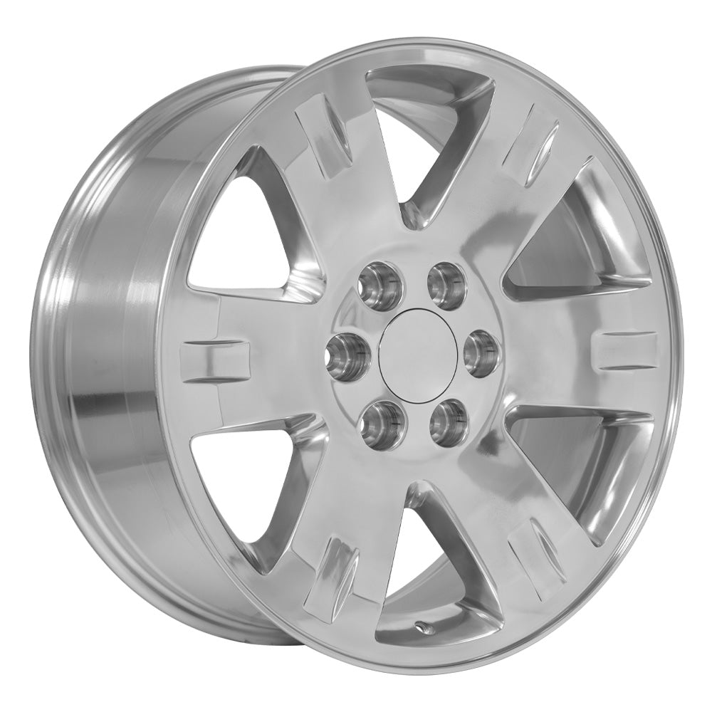 OE Wheels CV81-20085-6550-31P 20" Replica CV81 fits GMC Yukon 20x8.5 Polished