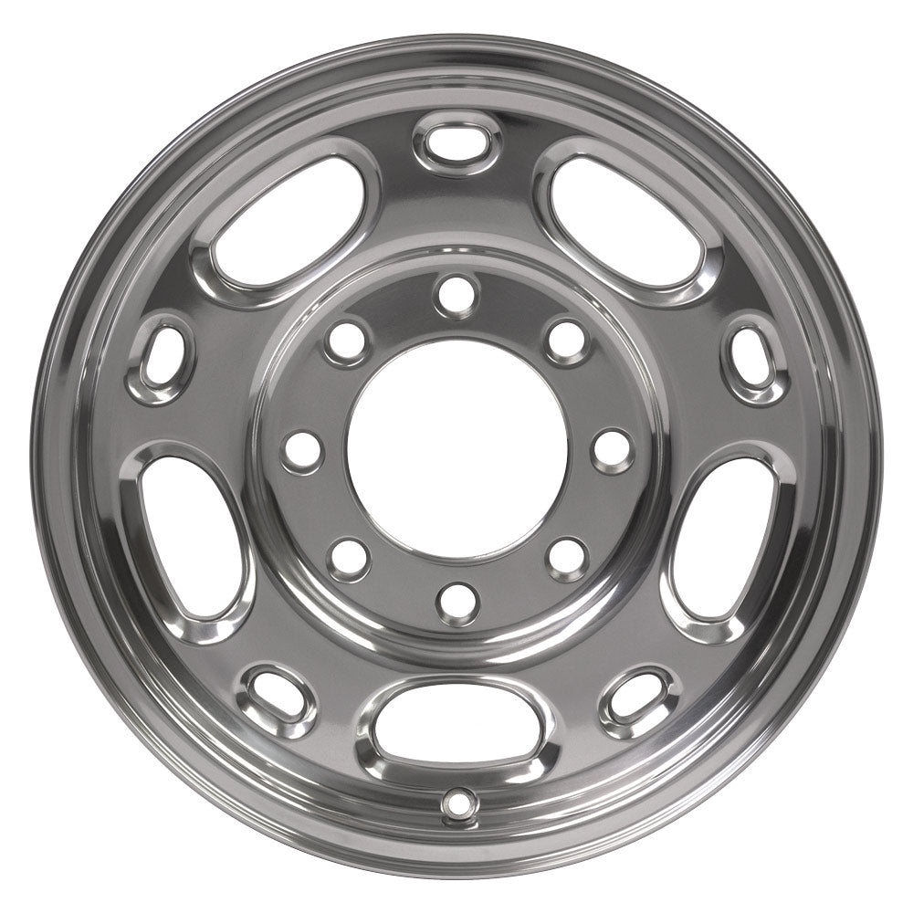OE Wheels CV82-16065-8650-28P 16" Replica fits Chevrolet 8 Lug Suburban Polished