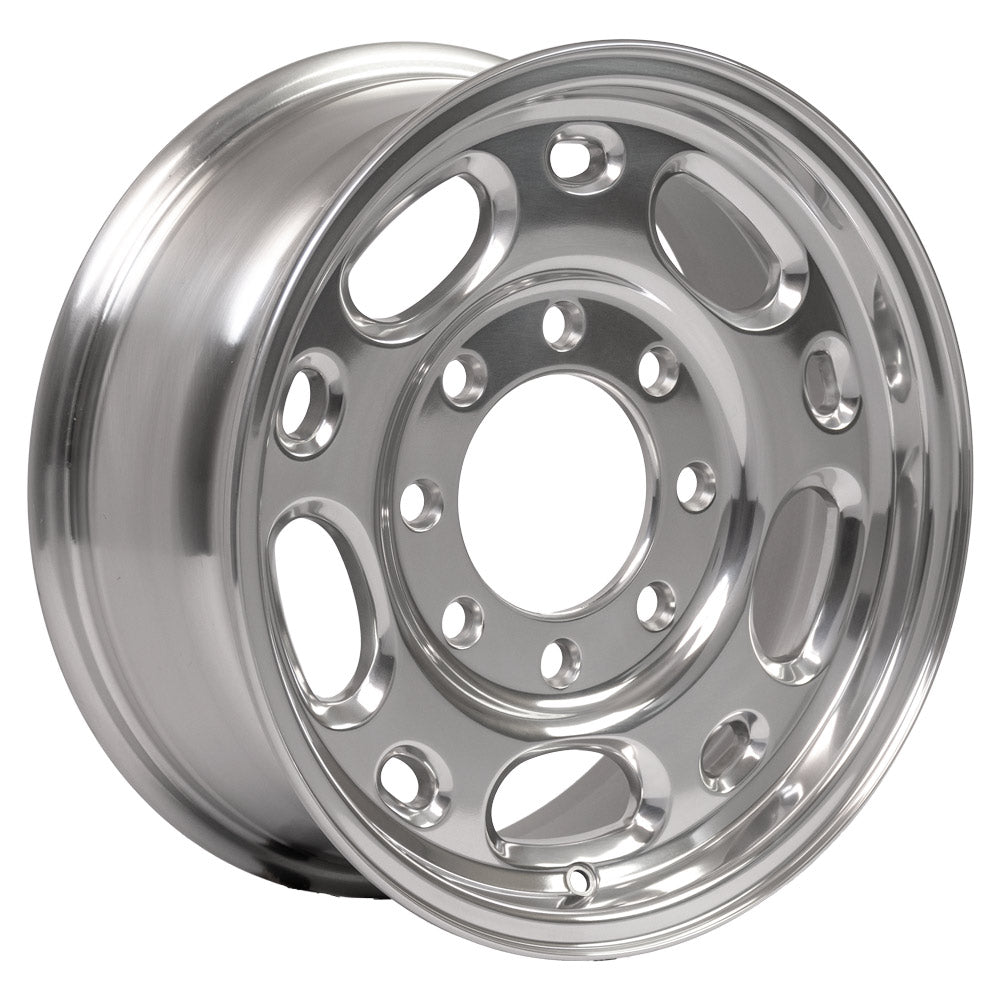 OE Wheels CV82-16065-8650-28P 16" Replica fits Chevrolet 8 Lug Suburban Polished