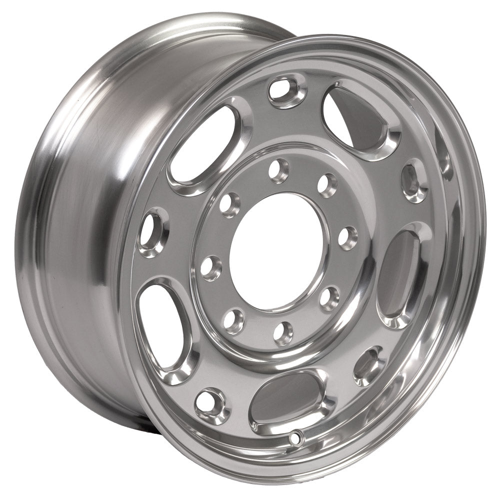 OE Wheels CV82-16065-8650-28P 16" Replica fits Chevrolet 8 Lug Suburban Polished