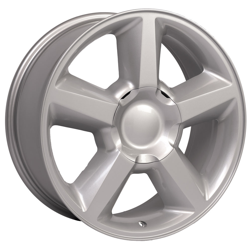 OE Wheels CV83-20085-6550-31S 20" Replica fits Chevrolet Tahoe 20x8.5 Silver