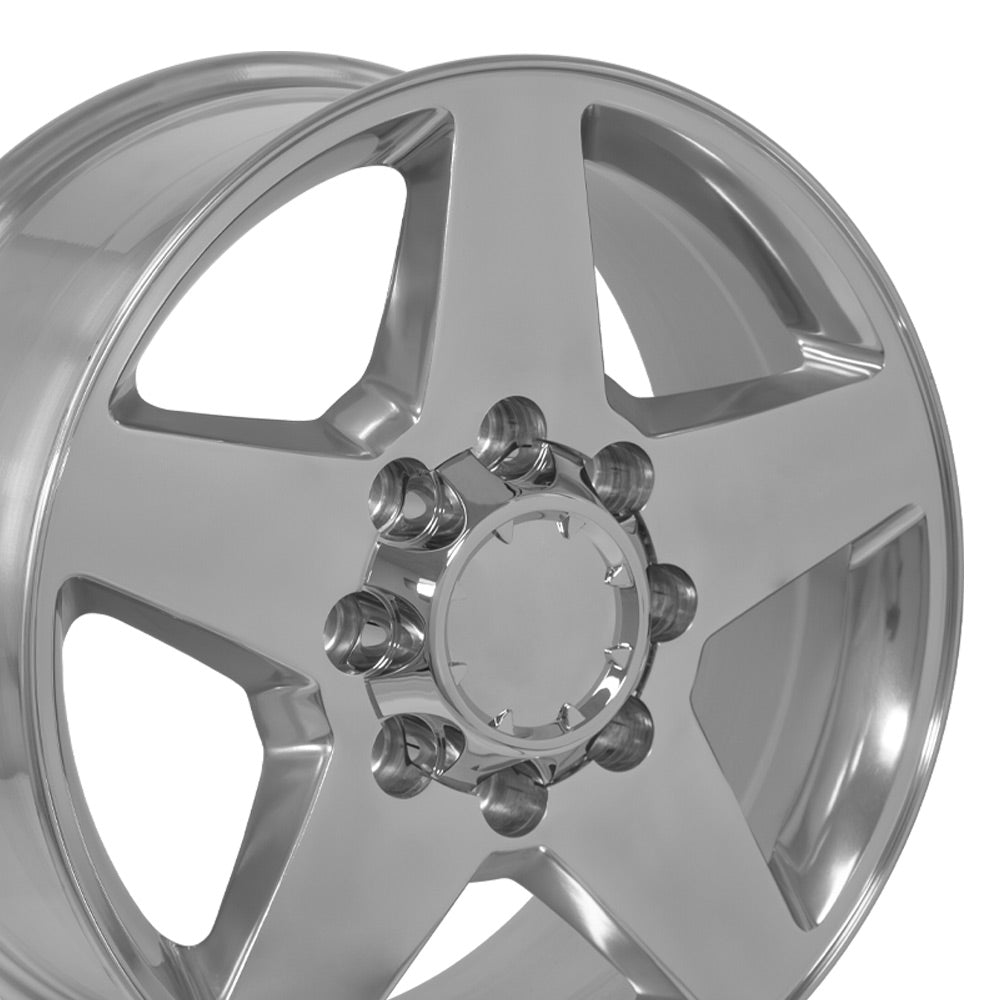 OE Wheels CV91A-20085-8650-12P 20" Replica CV91A fits 8 Lug Chevrolet Polished