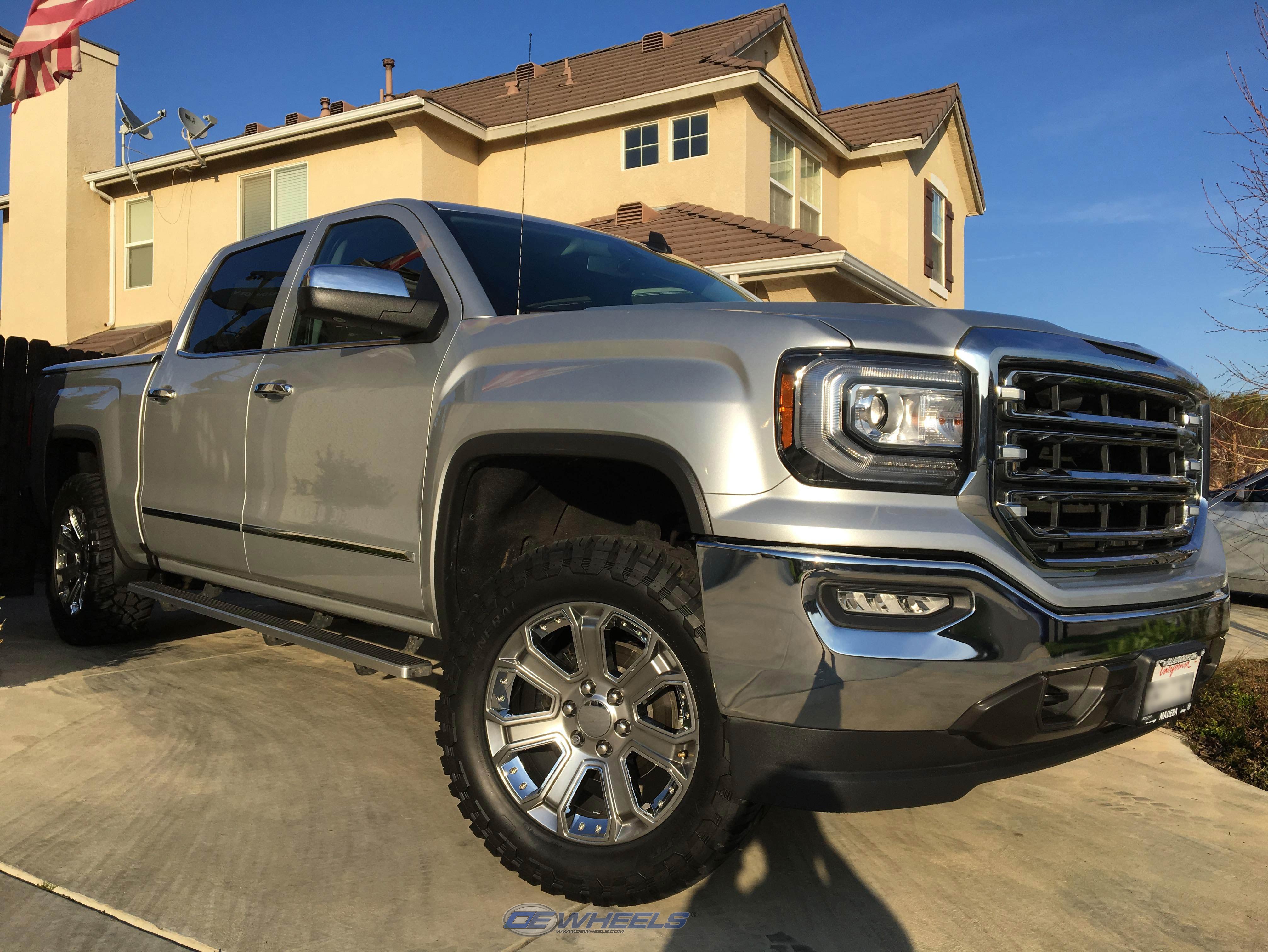 OE Wheels CV93-20085-6550-31HB-ic 20" Replica fits Chevrolet Silverado Hyper