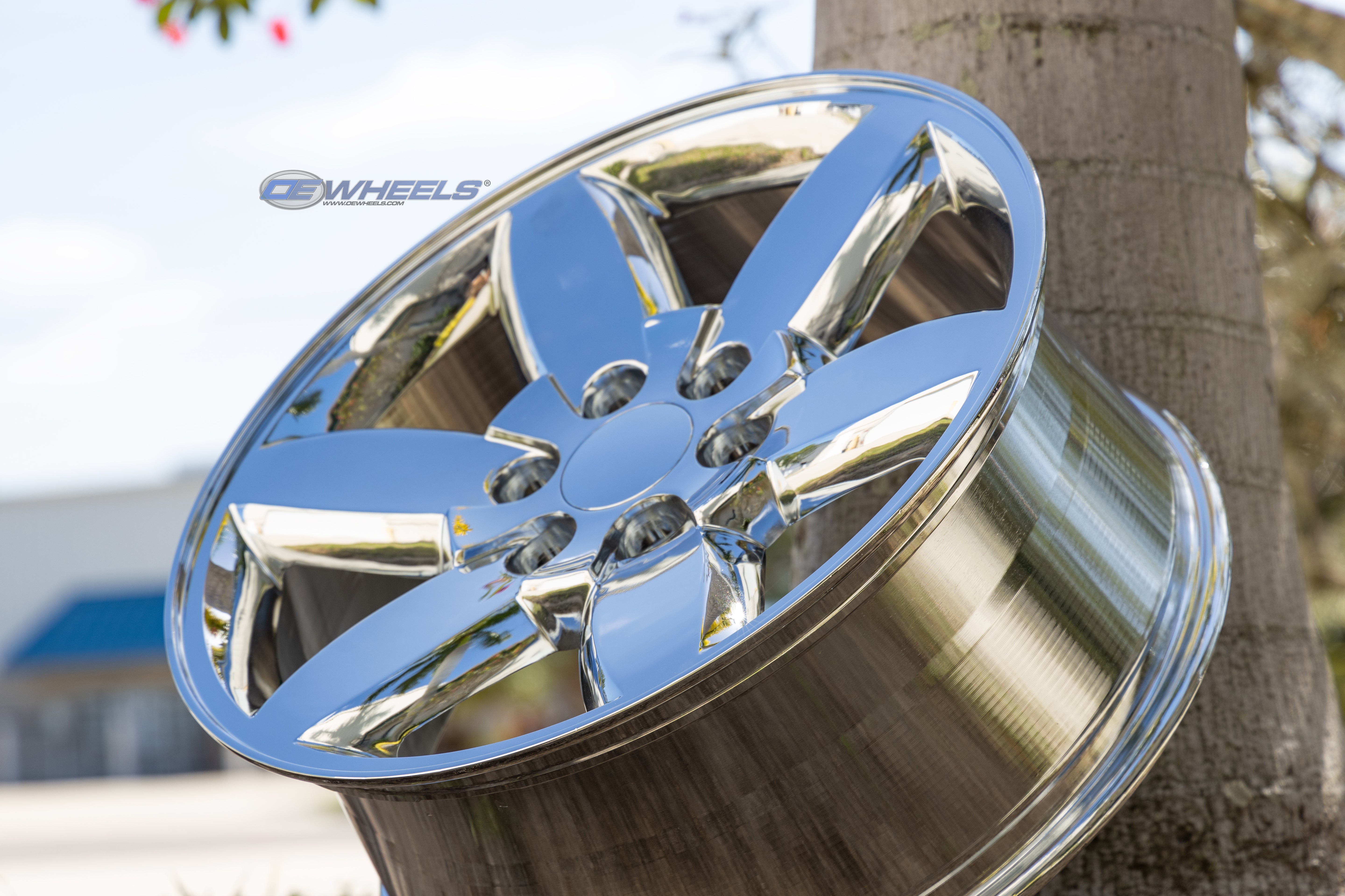 OE Wheels CV94-20085-6550-31C 20" Replica fits Chevrolet Silverado 20x8.5 Chrome